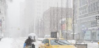 tormenta invernal: Nueva York