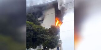 Incendio en Los Palos Grandes controlado