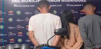 jóvenes detenidos El Tigre