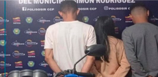 jóvenes detenidos El Tigre