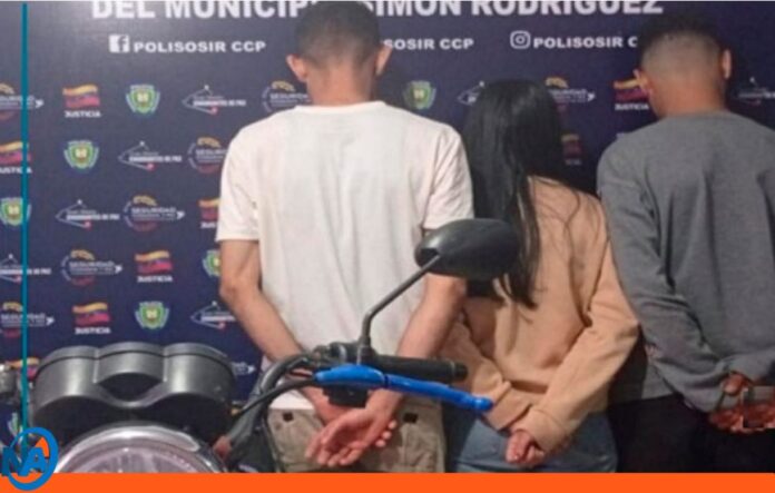 jóvenes detenidos El Tigre