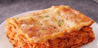 lasaña de pollo