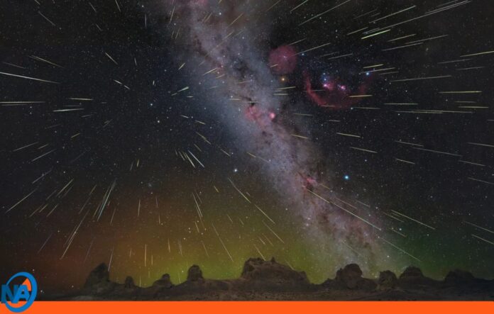 lluvia de meteoros gemínidas