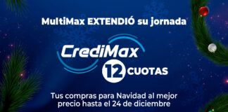 MultiMax jornada CrediMax diciembre