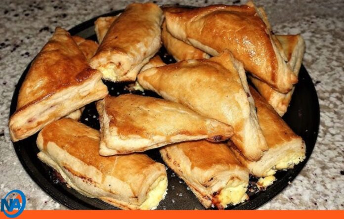 pastelitos hojaldre queso