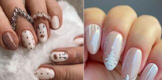 uñas navideñas 2025