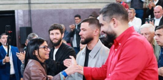 Delcy Rodríguez Gran Polo Patriótico