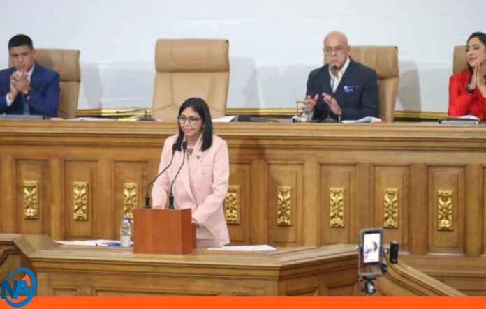 Delcy Rodríguez Mensaje Anual