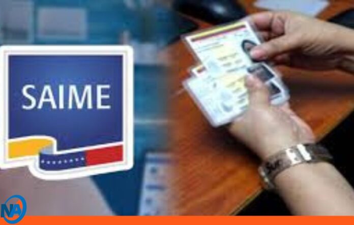 Saime activa operativo de cedulación Saime activa operativo de cedulación