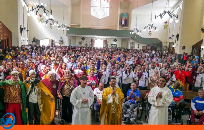 Misa del Deporte atletas carabobeños Misa del Deporte atletas carabobeños