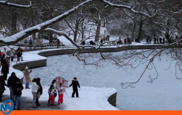 Nueva York tormenta frío Nueva York tormenta frío