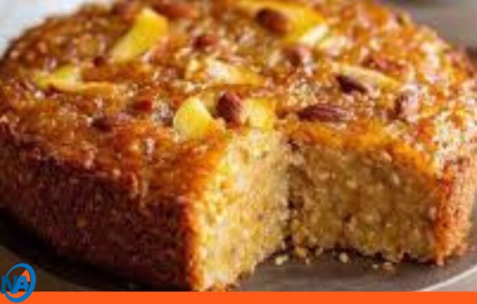 Pastel de Avena, Manzana y Zanahoria 
