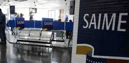 Saime actividades lunes