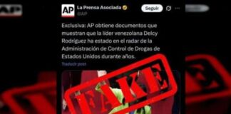 Venezuela fake news agencia AP