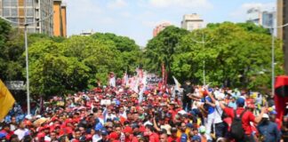 Vías cerradas por marcha PSUV hoy viernes