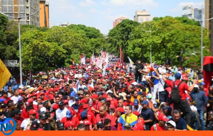 Vías cerradas por marcha PSUV hoy viernes