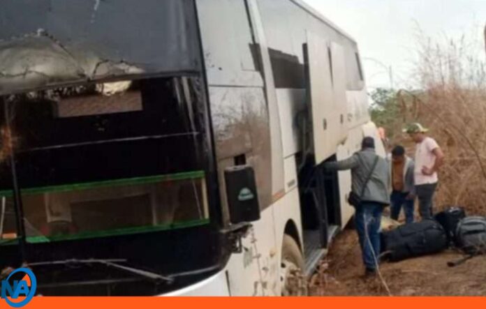 accidente autopista José Antonio Páez