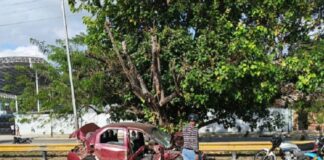 choque Autopista del Este Carabobo