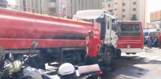 choque bus cisterna Maracaibo