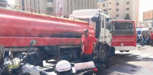 choque bus cisterna Maracaibo