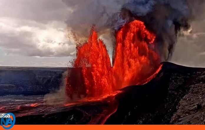 Volcán Kilauea erupción en Hawái