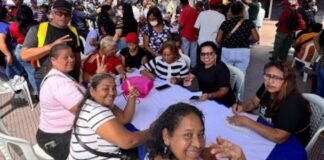 Pueblo venezolano solidaridad Maduro y Cilia Flores