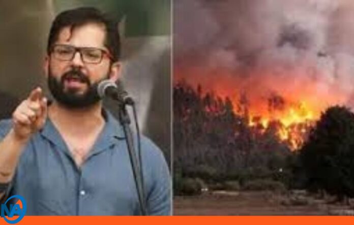 Chile Boric decreta Estado de Catástrofe por incendios forestales Chile Boric decreta Estado de Catástrofe por incendios forestales