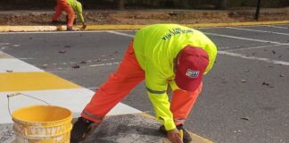 INTT moderniza señalización viales de Fuerte Tiuna