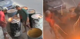 explosión Brasil contenedores