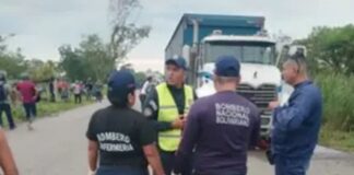 hermanos arrollados Táchira