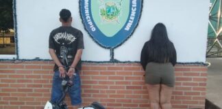 pareja motopiruetas Valencia