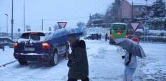 temporal nieve España
