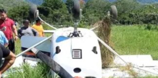 Accidente de avioneta en Canoabo