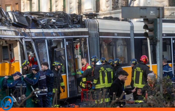 Accidente de tranvía en Milán Accidente de tranvía en Milán