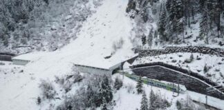 Avalancha en Suiza