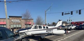 Avioneta aterriza de emergencia en Browns