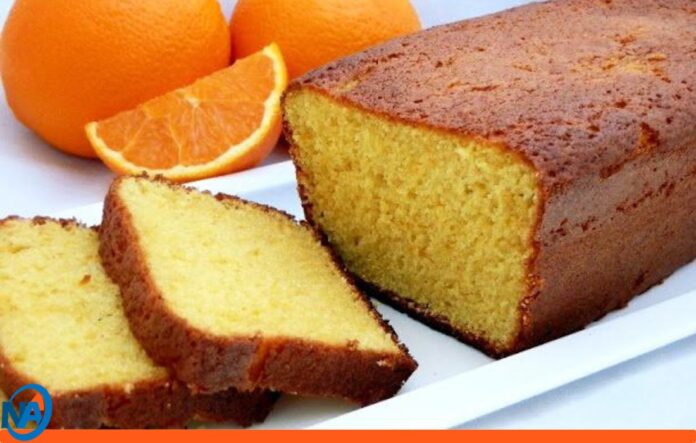 Bizcocho de naranja y avena Bizcocho de naranja y avena