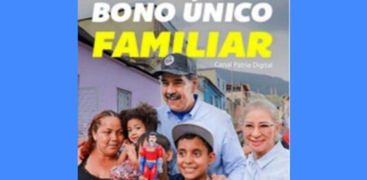 Bono Único Familiar febrero
