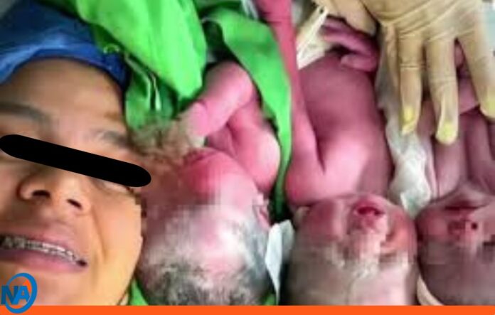 Fallece madre trillizos