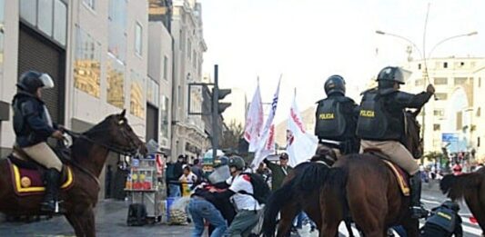 Caballo policía Brasil