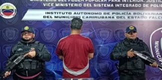 Comerciante detenido en Falcón