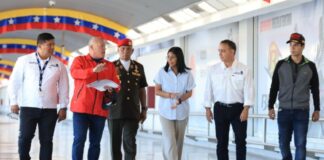 Delcy Rodríguez modernización Aeropuerto de Maiquetía