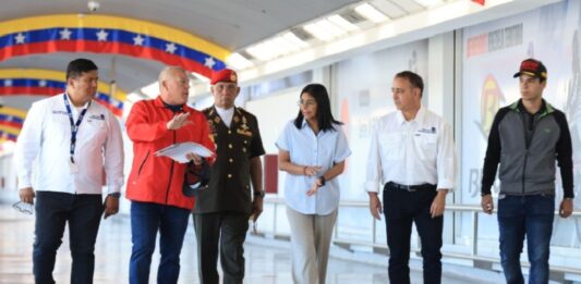 Delcy Rodríguez modernización Aeropuerto de Maiquetía