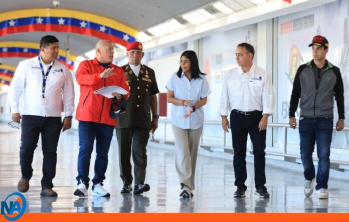 Delcy Rodríguez modernización Aeropuerto de Maiquetía Delcy Rodríguez modernización Aeropuerto de Maiquetía
