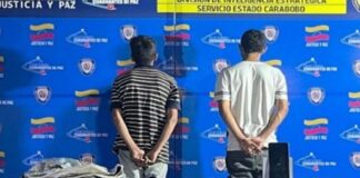 Detenidos dos hombre por sustancias estupefacientes