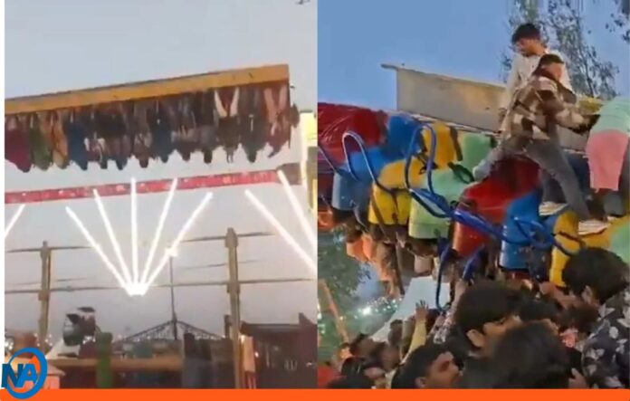 desplome atracción mecánica India desplome atracción mecánica India