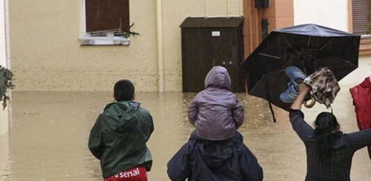 Lluvias en España