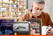 «Un tren viaja al cielo de la medianoche»: La nueva obra de Tarek William Saab Un tren viaja al cielo de la medianoche