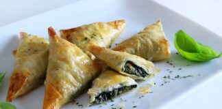 Pastelitos de espinaca