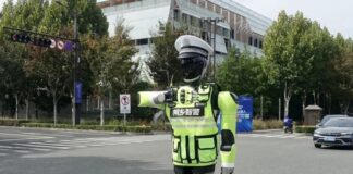 Policía robótica en China